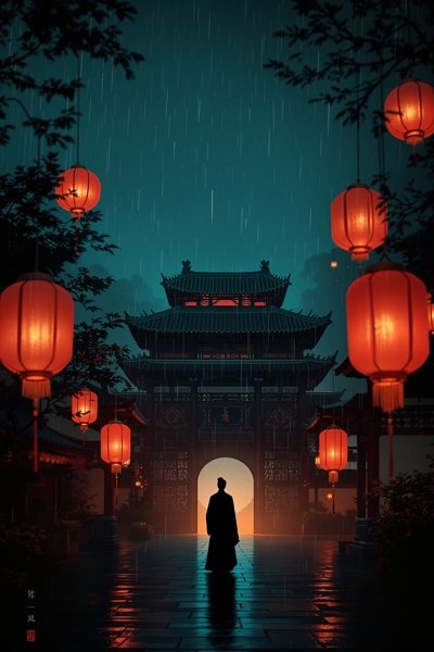长安夜雨 电视剧 古装剧 悬疑剧海报